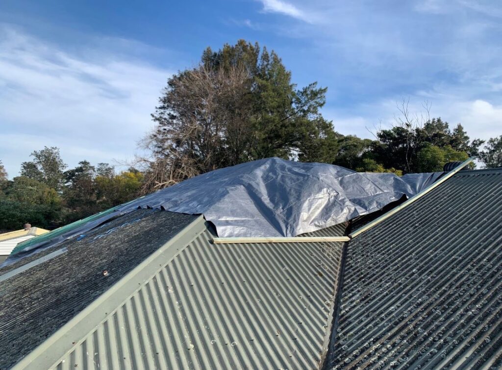 Roof Leak Repairs and Storm Damage Services on the Central Coast