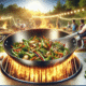 Grill Wok: A Tasty Guide to Stir-Fried Vegetables