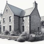 Clermont Gris Limestone Enhances a Stylish Fife Farmhouse