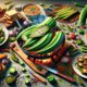 Grilled Okra and Smoked Paprika for a Delicious Treat
