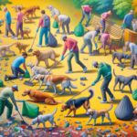 Dogs and Community Cleanups for a Cleaner World
