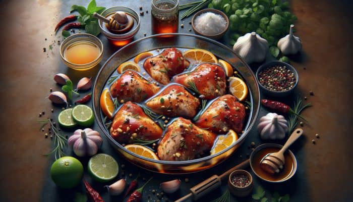 BBQ Chicken Thighs: Enjoy with Fresh Mango Salsa