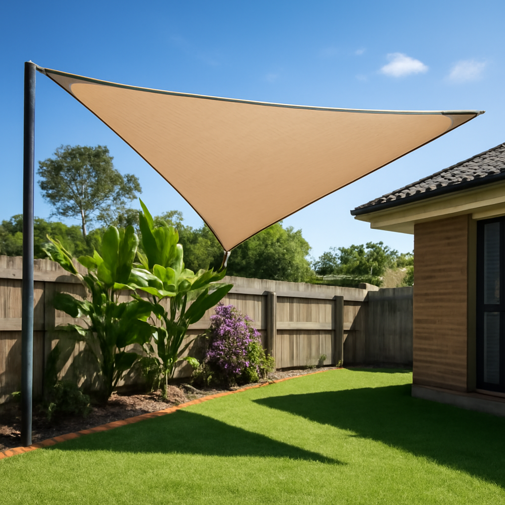 Illustration for approvals, materials and maintenance across Brisbane councils related to shade options for Brisbane backyards