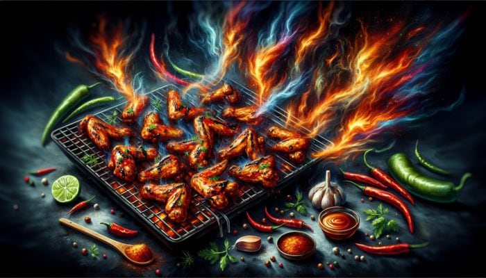 Spicy Grilled Chicken Wings for an American Taste Adventure