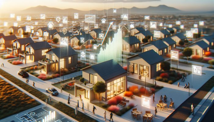 A vibrant Soweto neighbourhood with modern homes, illustrating wealth growth through homeownership and equity investment.
