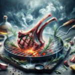 Lamb Chops Infused with Rosemary Delightfully Smoked