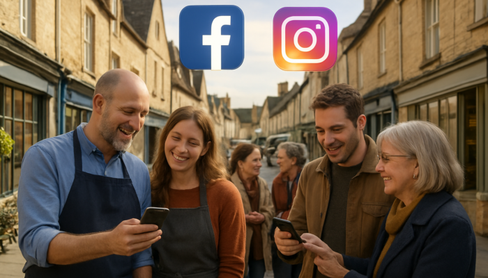 Social Media Management for Businesses in Tetbury