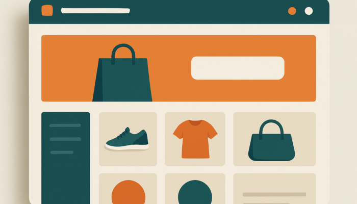 Dynamic UK e-commerce redesign featuring custom colours, elegant fonts, and a streamlined layout to enhance user engagement.