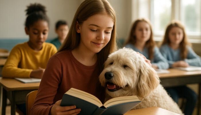 Therapy Pets Enhance Emotional Support for School Visits