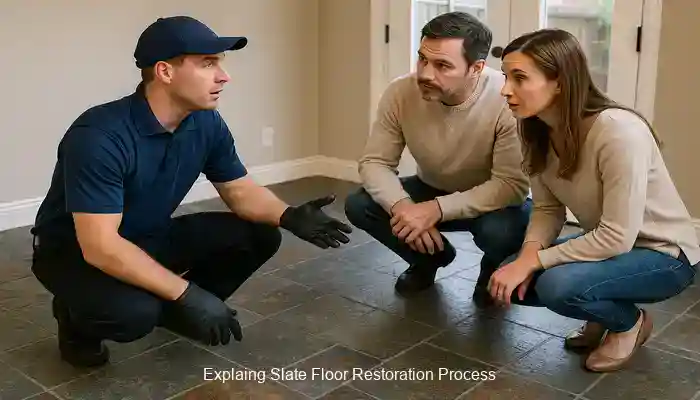 Slate Floor Restoration: Revitalise Your Space with Expert Care