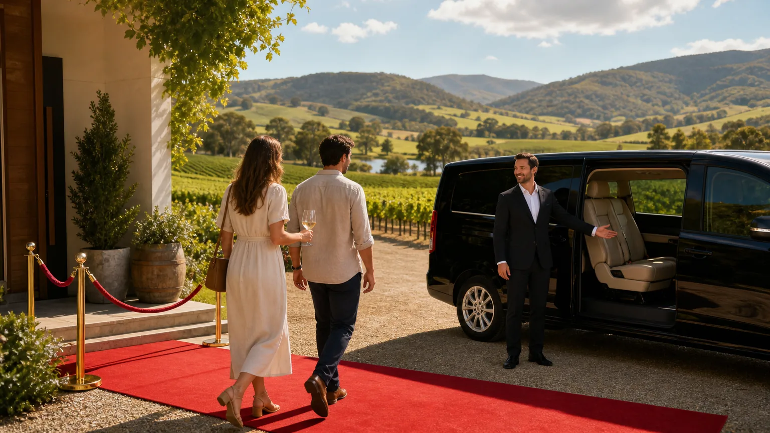 Red Carpet Wine Tours: visual reference for 1. Red Carpet Wine Tours: Private Tours Tailored to Your Group