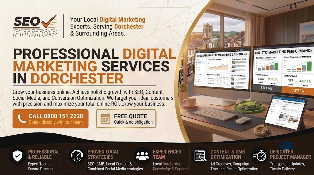 Digital Marketing Strategies for Dorchester’s Small Businesses