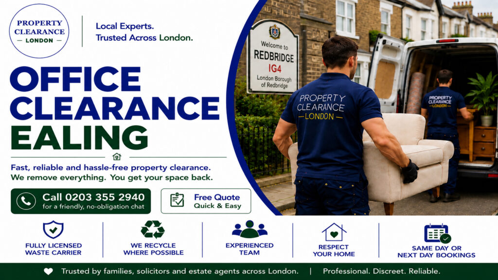 Office Clearance Services: Quick and Effective Solutions in Ealing