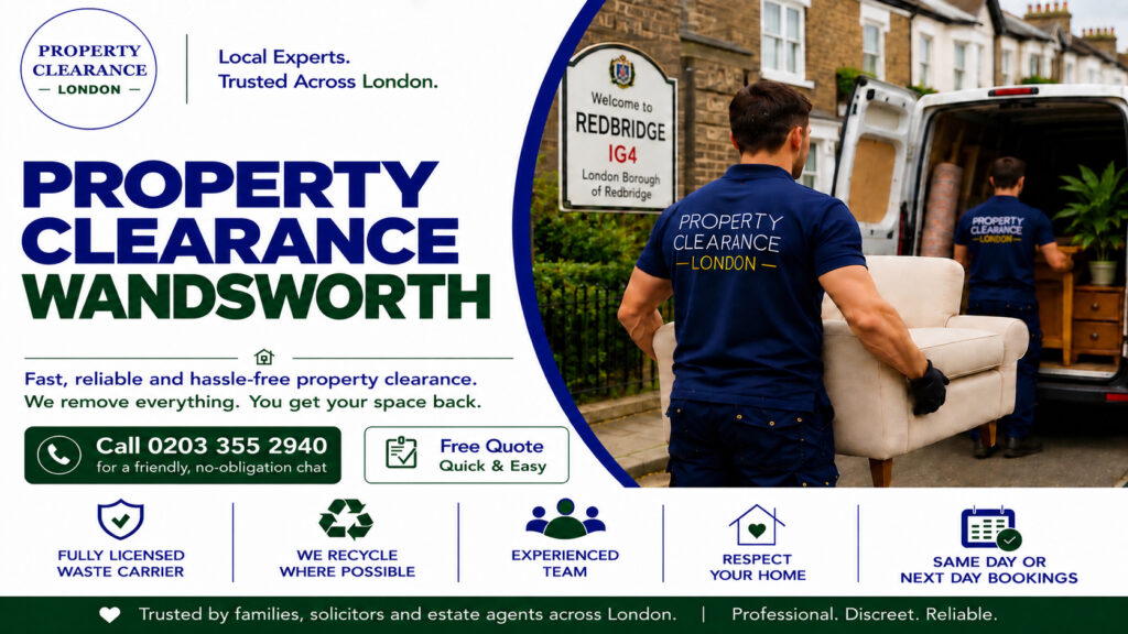 Property Clearance Services in Wandsworth – Start Today!