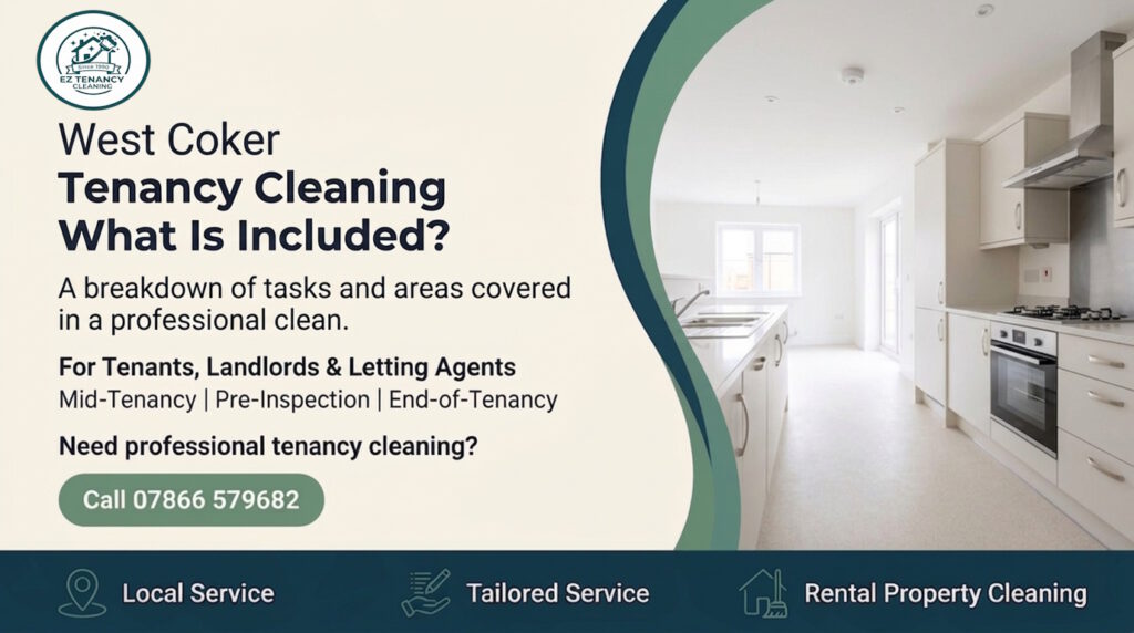 Tenancy Cleaning in West Coker: Key Inclusions Explained